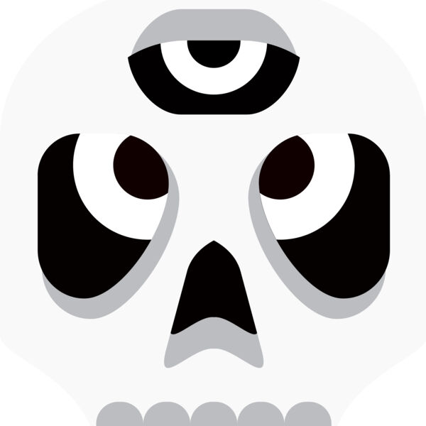 Elements Skulls logo template 18 Miniaturansicht