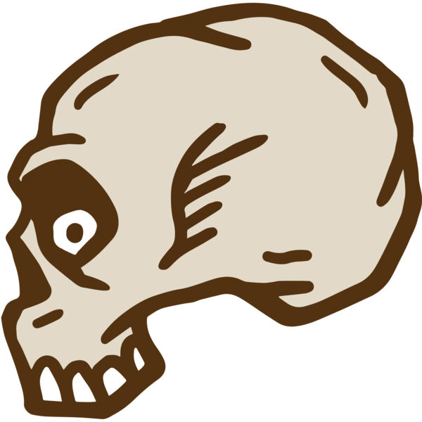 Elements Skulls logo template 54 Miniaturansicht