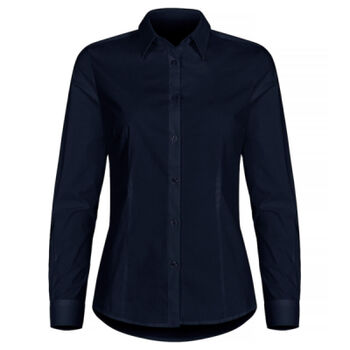 Clique Stretch Shirt L/S Women Miniaturansicht