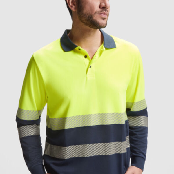 Vega LS - Langarm-Poloshirt Miniaturansicht