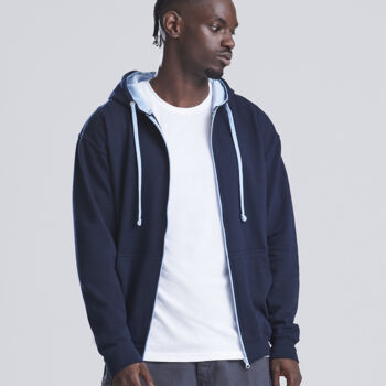 AWDis Varsity Hoodie Jacke Miniaturansicht
