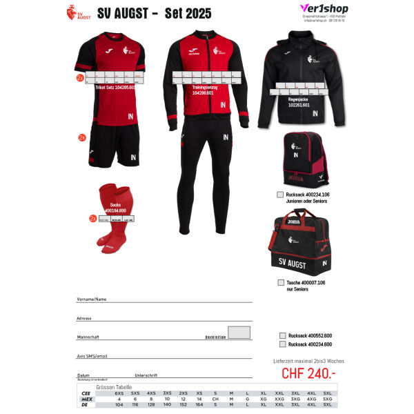 SV AUGST SET Miniaturansicht