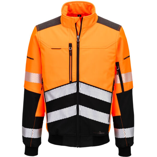 EV4 Hi-Vis Softshell Pilotjacke Miniaturansicht