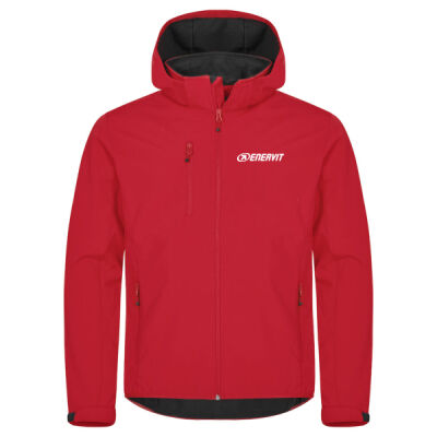 ENERVIT Softshell Hoody Stickerei Miniaturansicht