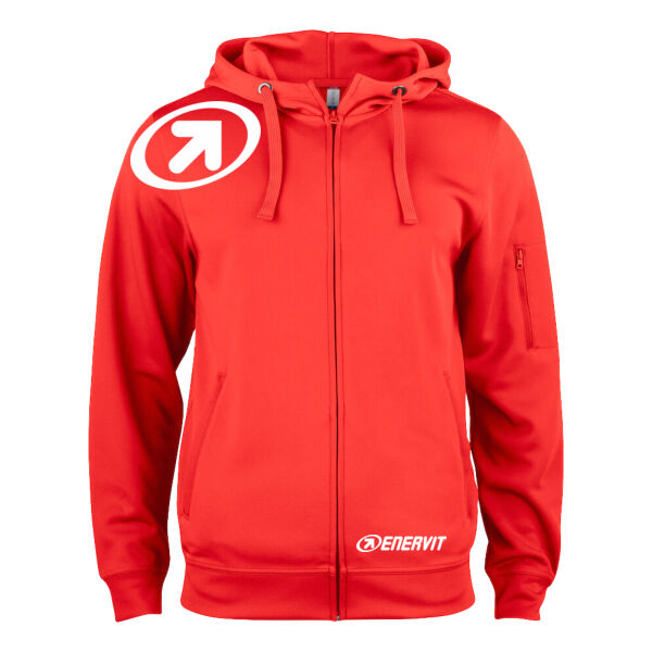 ENERVIT Hoody Full Zip Bedruckt Miniaturansicht
